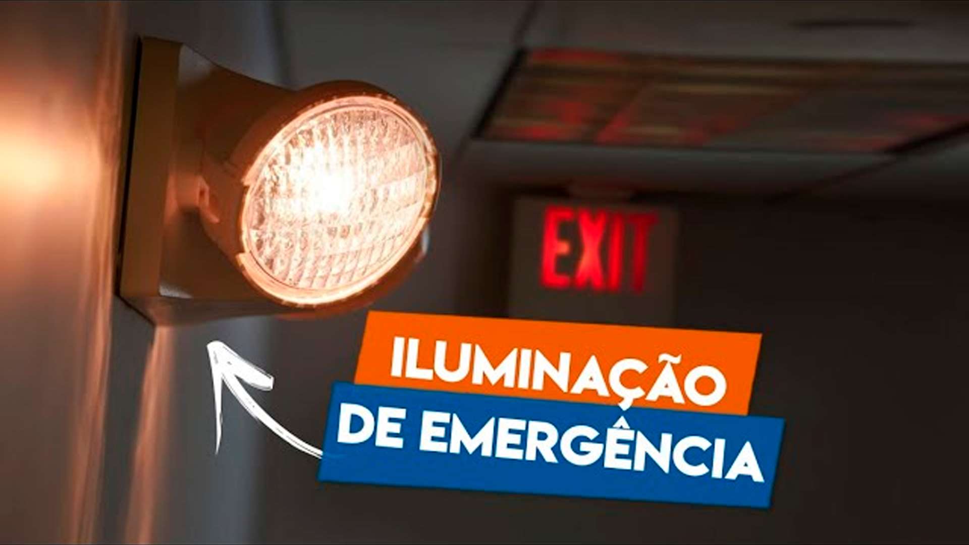 iluminação de emergência
