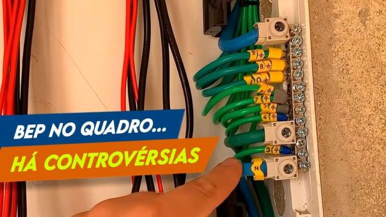 Equipotencialização BEP dentro do QDC
