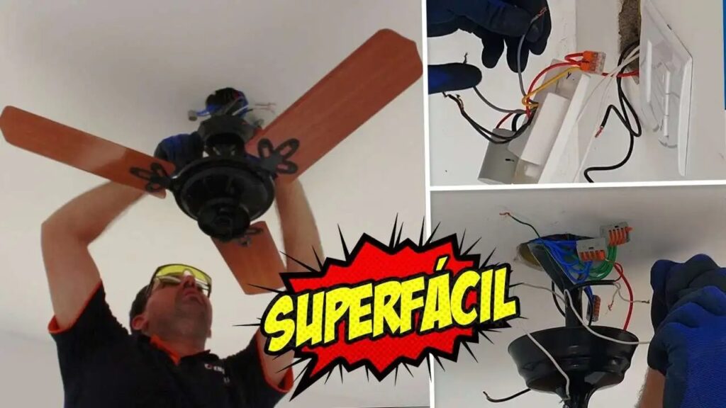 como instalar ventilador de teto