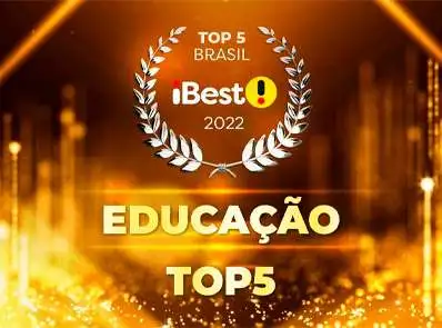 selo top5 educação no brasil