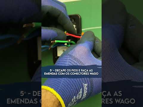 Técnica INFALÍVEL para EMBUTIR WAGO com tomada DUPLA 😃🤩