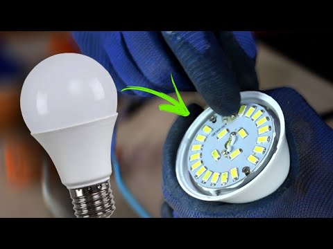 💡 Como consertar LÂMPADA de LED QUEIMADA! Isso NINGUÉM ENSINA