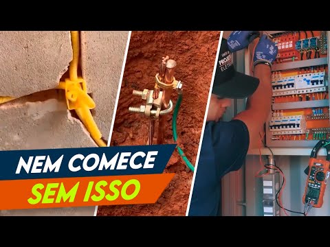 Como FAZER uma instalação ELÉTRICA RESIDENCIAL do ZERO 🏠✅