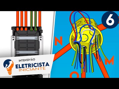Eletricista Iniciante: Como PASSAR os CABOS / FIOS da INSTALAÇÃO ELÉTRICA com ECONOMIA? 😃⚡