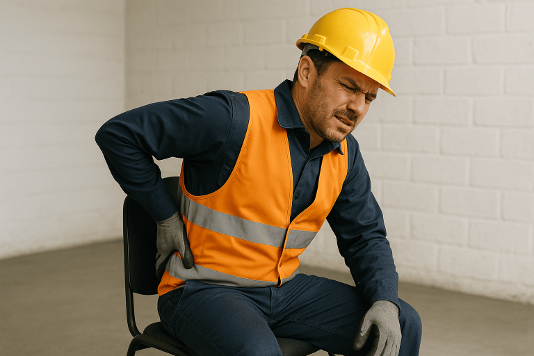 Trabalhadores e cadeiras ergonômicas lei no Brasil