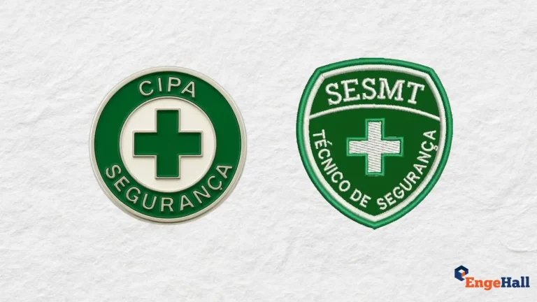 simbolos da cipa e sesmt, respectivamente.