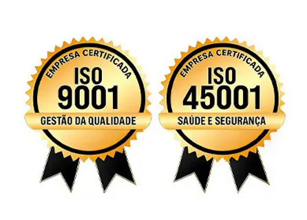 Certificações ISO 9001 e ISO 45001 da Engehall