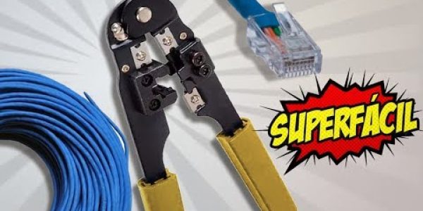 CRIMPAR CABO DE REDE COM CONECTOR RJ45 (IGUAL FÁBRICA)