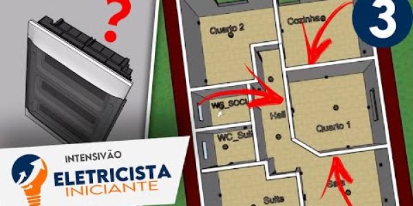 Eletricista Iniciante: Qual o MELHOR local e TAMANHO para o QUADRO de DISTRIBUIÇAO de uma CASA