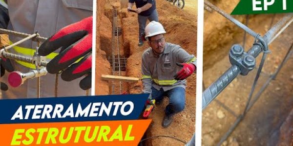 Como FAZER um ATERRAMENTO ESTRUTURAL usando as FERRAGENS