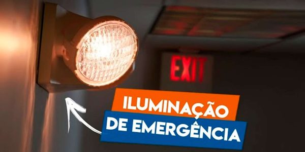 iluminação de emergência