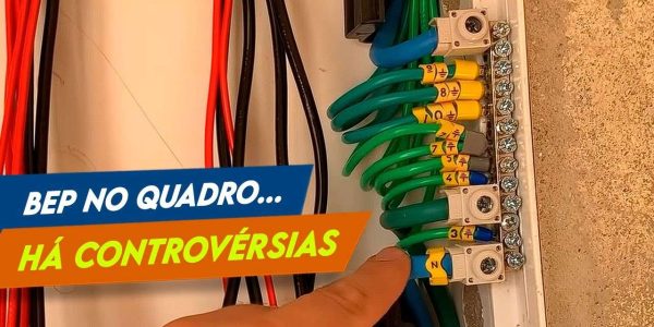 Equipotencialização BEP dentro do QDC