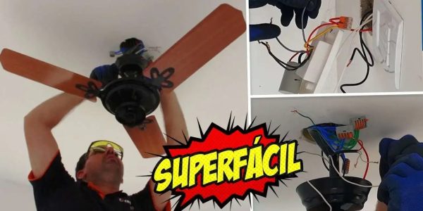 como instalar ventilador de teto